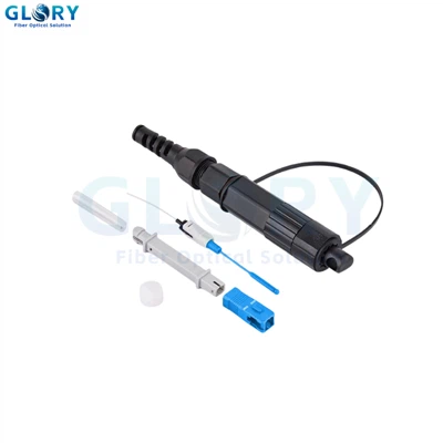 Cysylltydd Ffibr gwrth-ddŵr